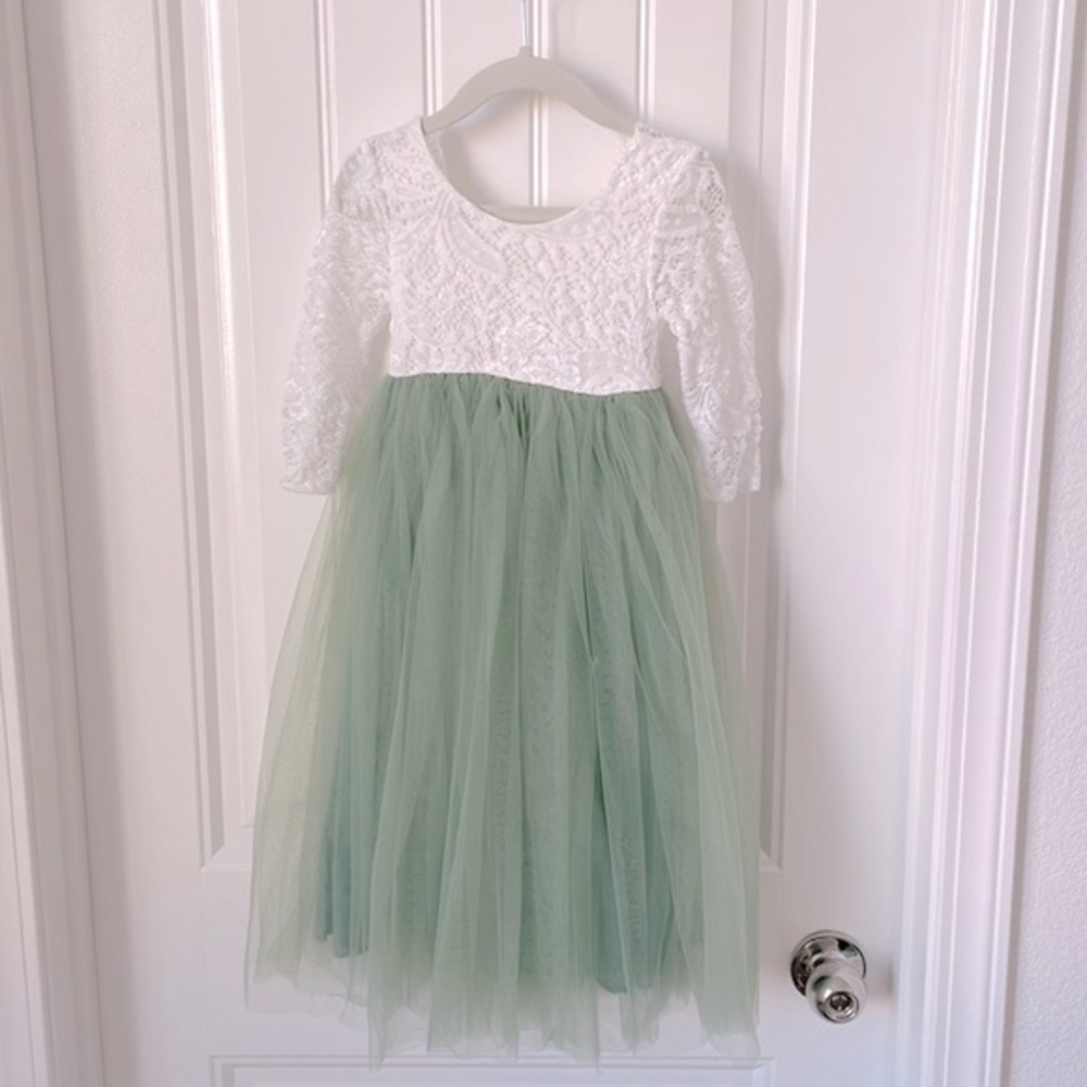 Toddler flower girl dress